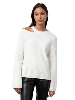 Rails Alexi Cut-Out Shoulder Sweater - Size Small